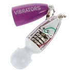 Erotikcim - Mini Vibratör - Anahtarlık Vibratör - Mini Masaj Aleti - 6cm - Mor