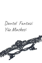Erotikcim - Siyah Dantelli Fantezi Maske - Parti, Düğün, Balo, Mezuniyet, Özel Gece Maskesi