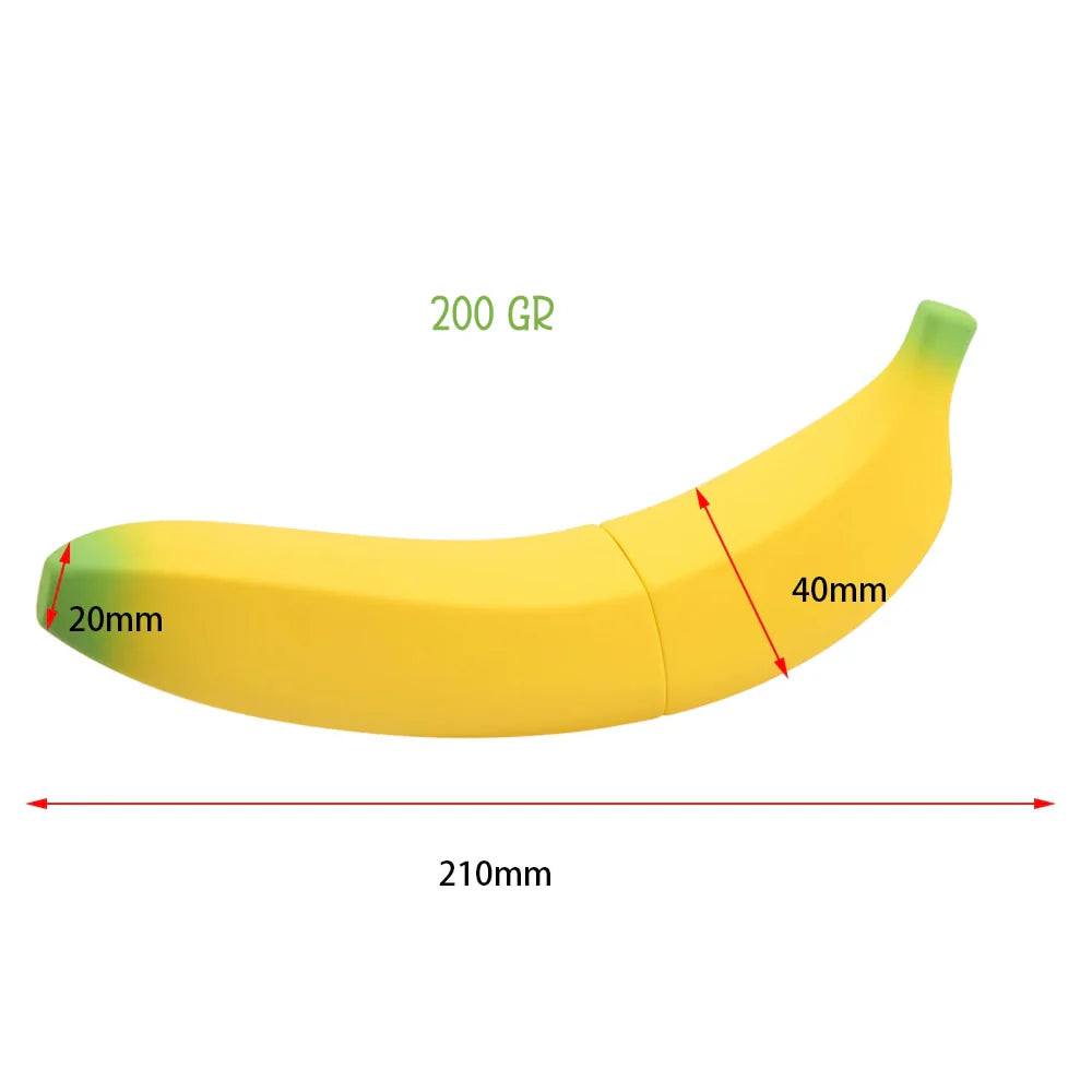 Erotikcim - Muz Vibratör, Muz Figürlü Vibratör - 7 Çeşit Titreşim Modları - Muhteşem Haz