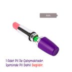 Erotikcim - Gizli Ruj Vibratör, Lipstick Vibratör, At Çantaya Vibratörü