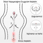 Erotikcim - Silikon Boğumlu Anal Vibratör - Güçlü Titreşim Modları - Derinliklerinizi Keşfedin