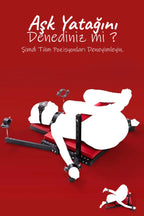 Erotikcim - Seks Pozisyon Yatağı – Aşk Yatağı Zevk – Ayarlanabilir Metal Esaret Yatağı - BDSM