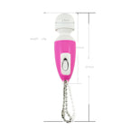 Erotikcim - Mini Vibratör - Anahtarlık Vibratör - Mini Masaj Aleti - 6cm - Pembe