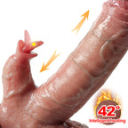 Erotikcim - Klitoris Zevk Başlıklı - Full Fonksiyon - Güçlü Vantuz - Hareket, Titreşim, Rotasyon