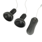 Erotikcim - Göğüs Ucu Uyarıcı Vibratör, Kumandalı, 16 Titreşim Modu