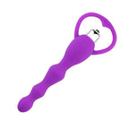 Erotikcim - Zevk Verici Hassasiyet Artırıcı Boğumlu Vibratör - Mor