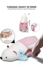 Erotikcim - Sevimli Kutup Ayısı Seks Makinesi - Gizli Penis - İleri Geri ve Titreşim Modları - Yastık Ayıcık