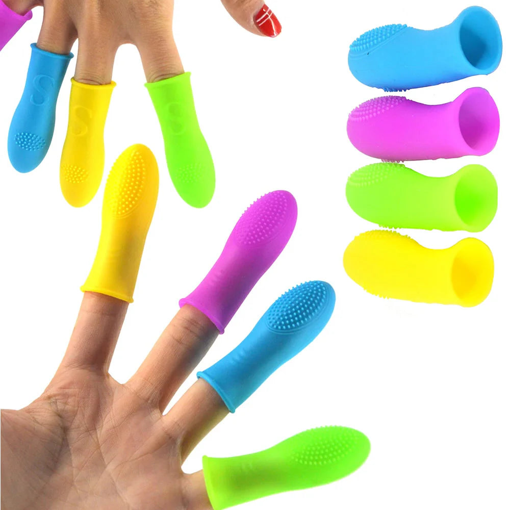 Erotikcim - Tırtıklı Klitoris Uyarıcı Parmak Mastürbatör - Kadınlar İçin - Parmak Dildo