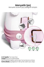 Erotikcim - Sevimli Kutup Ayısı Seks Makinesi - Gizli Penis - İleri Geri ve Titreşim Modları - Yastık Ayıcık