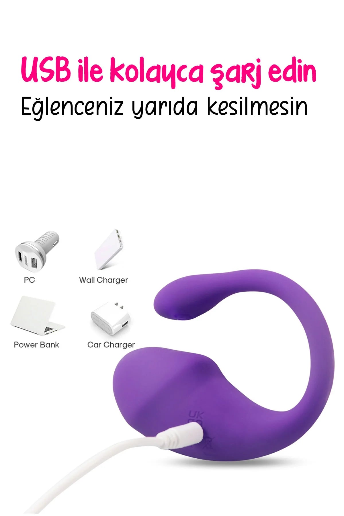 Erotikcim - Telefon Uygulaması ile Kontrol edilen Şarjlı Akıllı Vibratör - Uzun Mesafeli İlişki