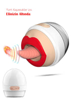 Erotikcim - Küçük Hınzır Dönerek Yalama ve Titreşim Vibratör Mastürbatör