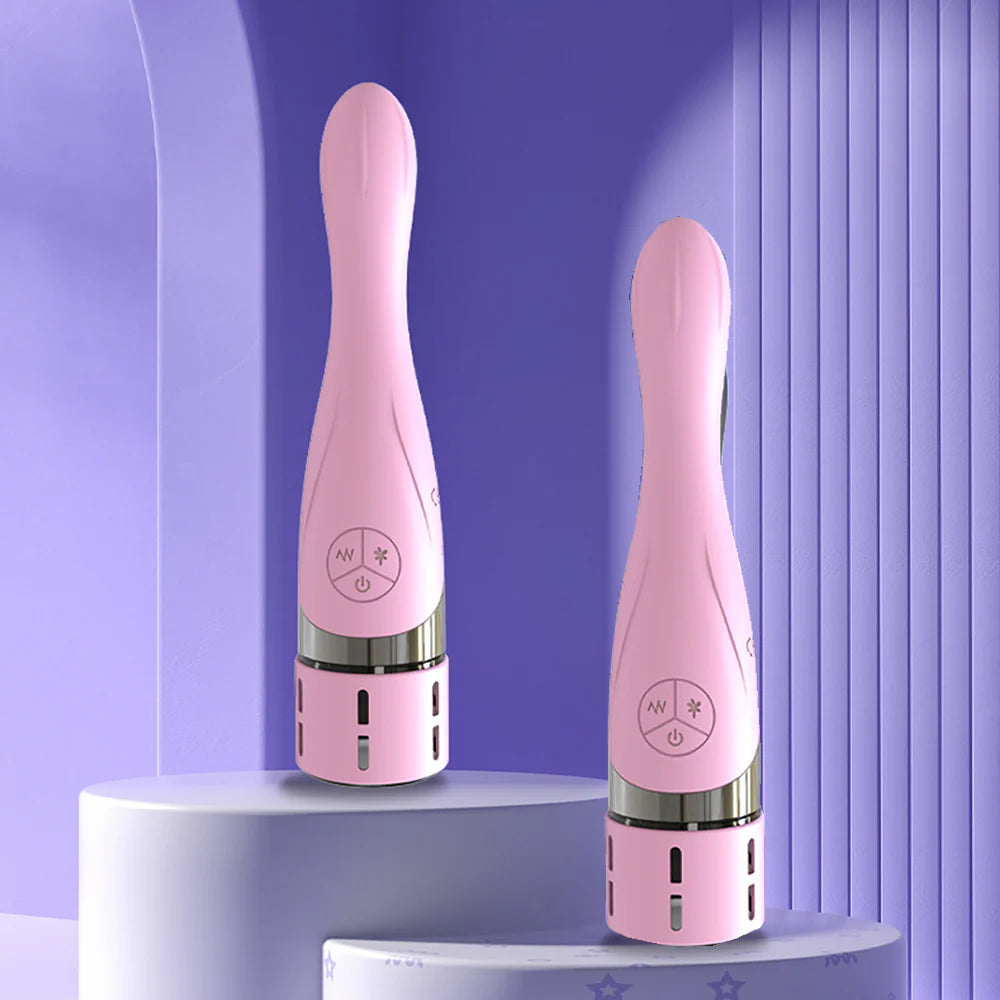 Erotikcim - Klitoris Simülatörlü Titreşimli ve Su (Sperm) Püskürtme Fonsiyonlu Vibratör