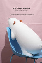 Erotikcim - Sevimli Kutup Ayısı Seks Makinesi - Gizli Penis - İleri Geri ve Titreşim Modları - Yastık Ayıcık