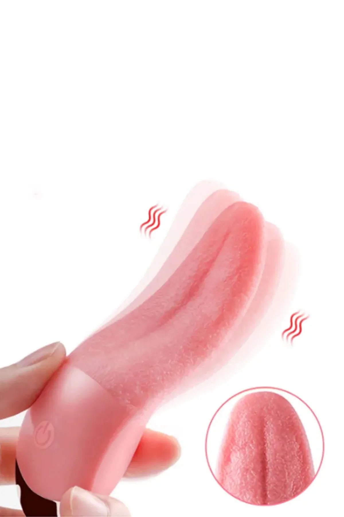 Erotikcim - Dil Vibratör - 10 Farklı Yalama ve Titreşim Modu - G Noktası Simülatörlü