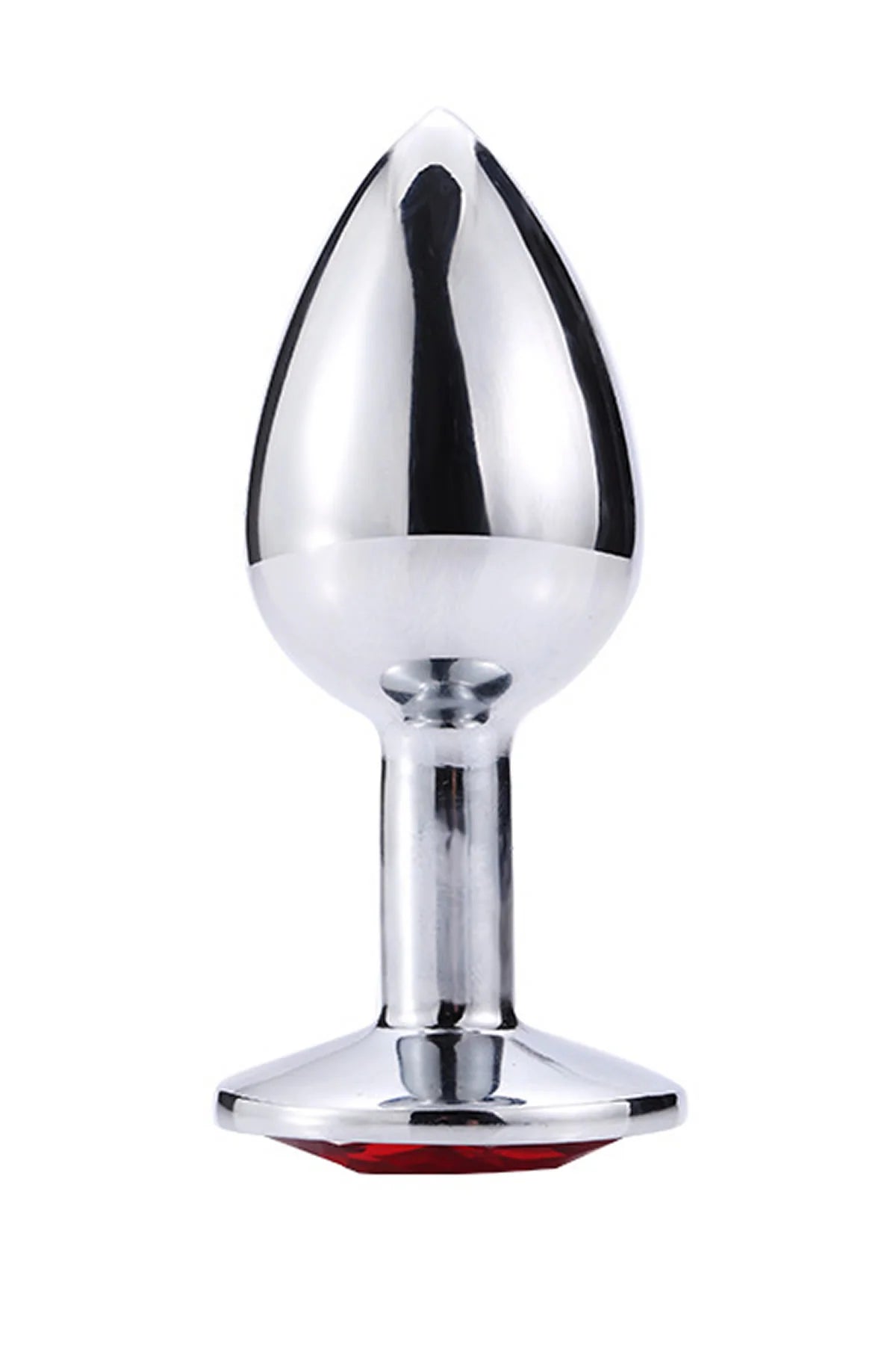 Erotikcim - Çelik Anal Plug Tıkaç - 8cm Uzunluk - 34mm Çap - Orta Boy