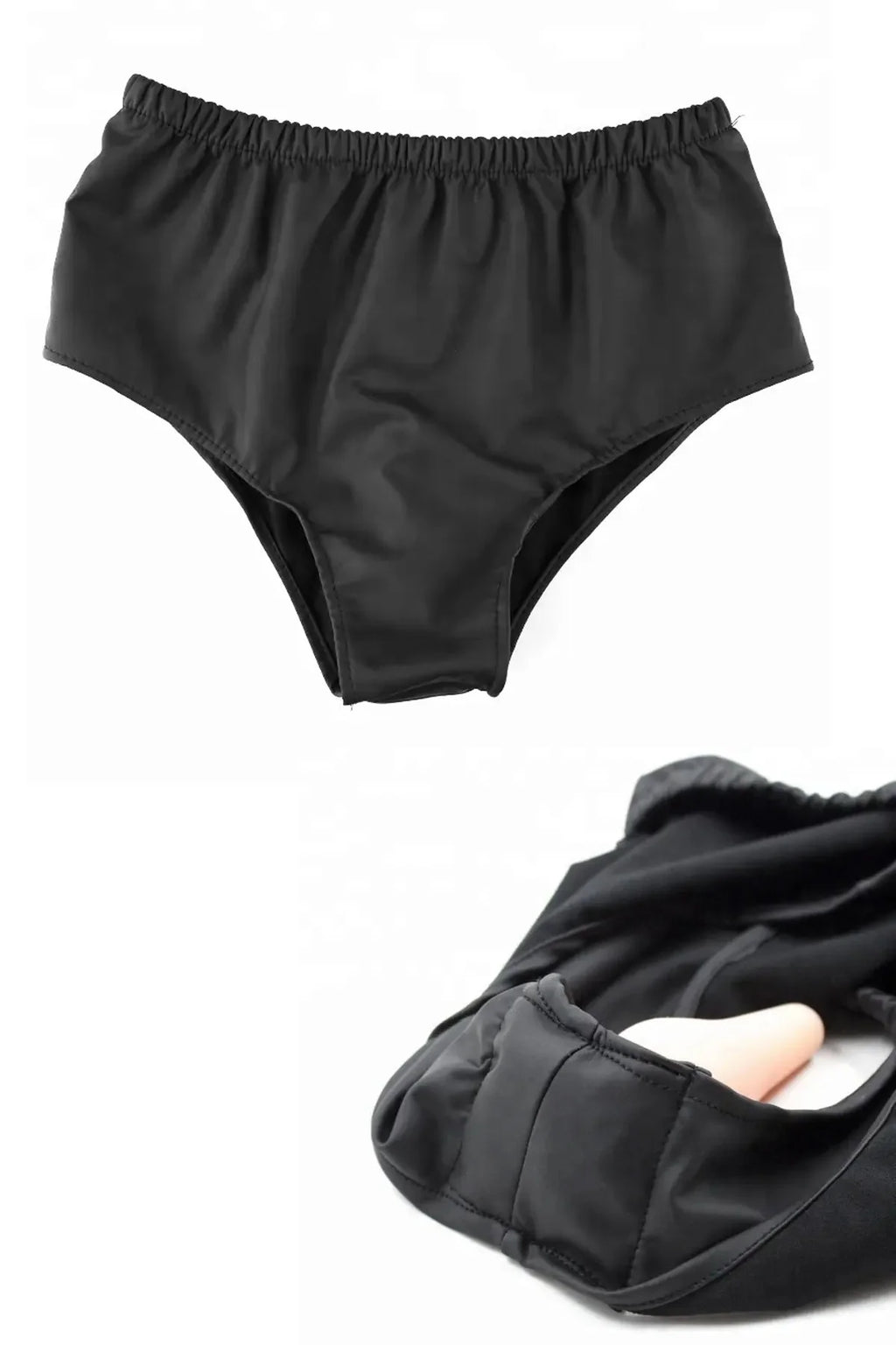 Erotikcim - Kendinden Anal Tıkaçlı İç Çamaşırı - Giyilebilir Anal Plug - Çamaşır Altında Anal Plug