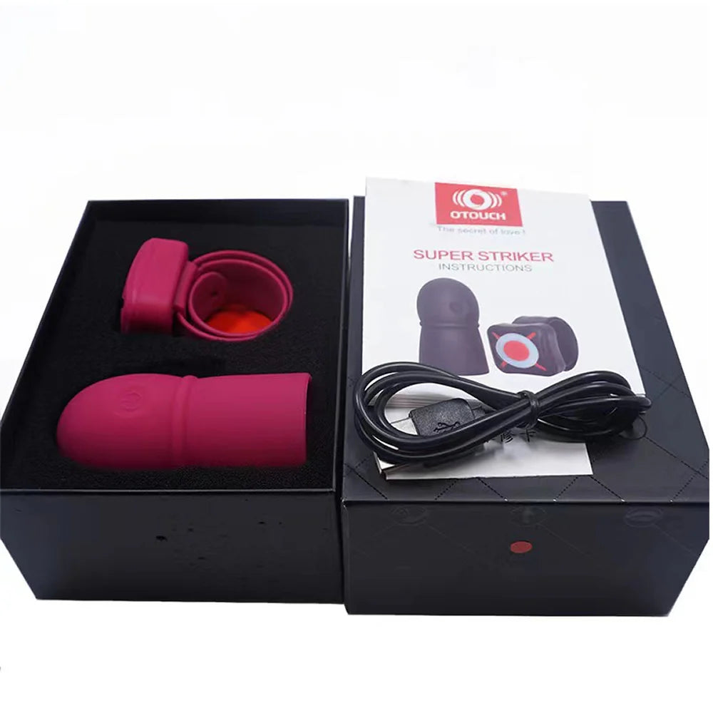 Erotikcim - Bileklik Kumandalı - Penis Zevk Vibratörü - Eller Serbest - Güçlü Titreşim