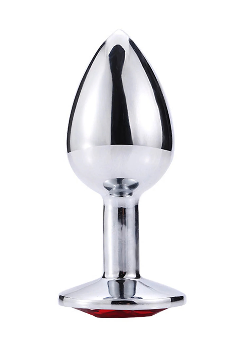 Erotikcim - Çelik Anal Plug Tıkaç - 7cm Uzunluk - 28mm Çap - Küçük Boy