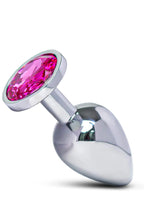 Erotikcim - Çelik Anal Plug Tıkaç - 7cm Uzunluk - 28mm Çap - Küçük Boy