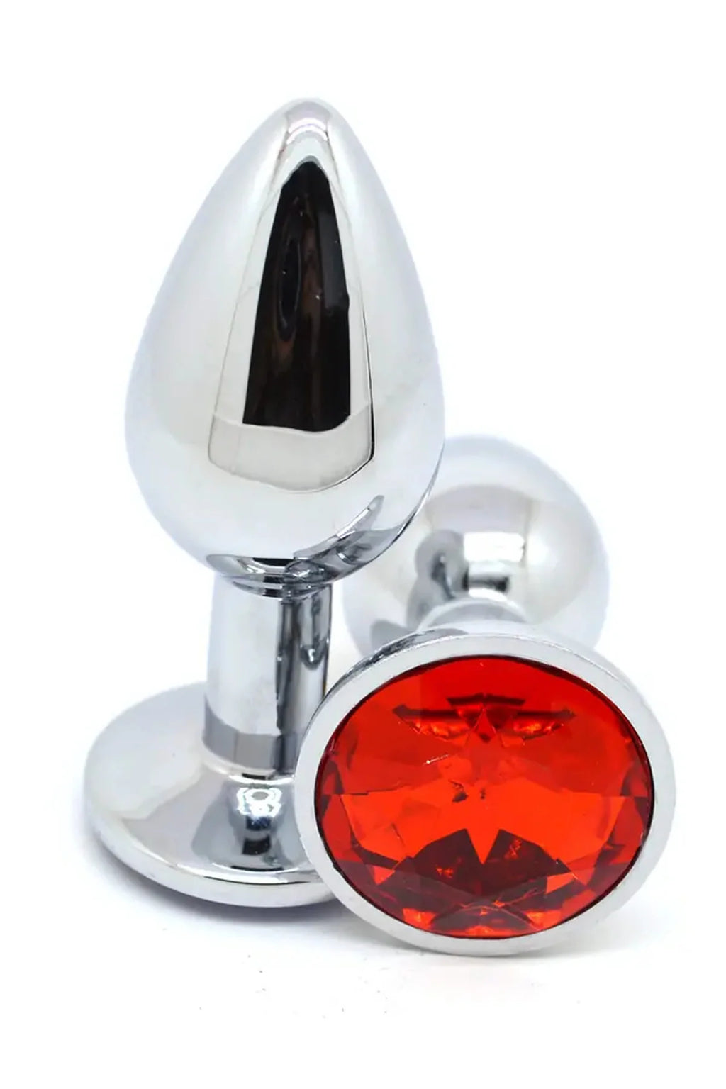 Erotikcim - Çelik Anal Plug Tıkaç - 7cm Uzunluk - 28mm Çap - Küçük Boy