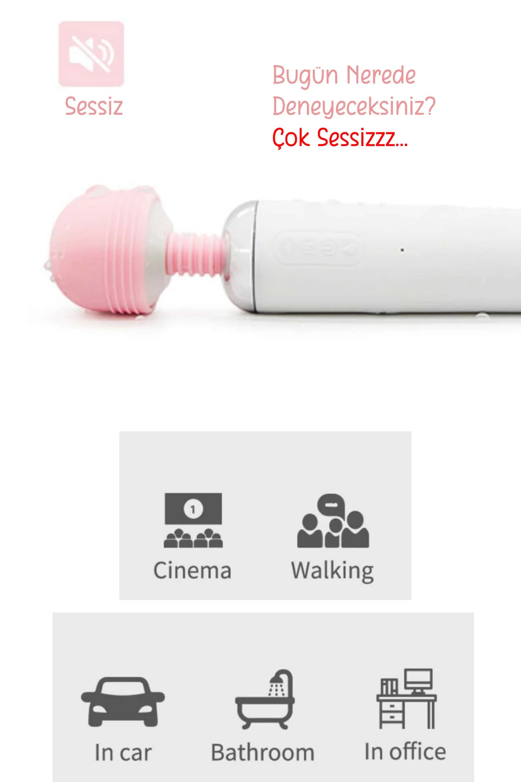 Erotikcim - 4 ü 1 Arada Full Fonksiyon Vibratör - Yalama, Emme, Titreşim, Isıtma