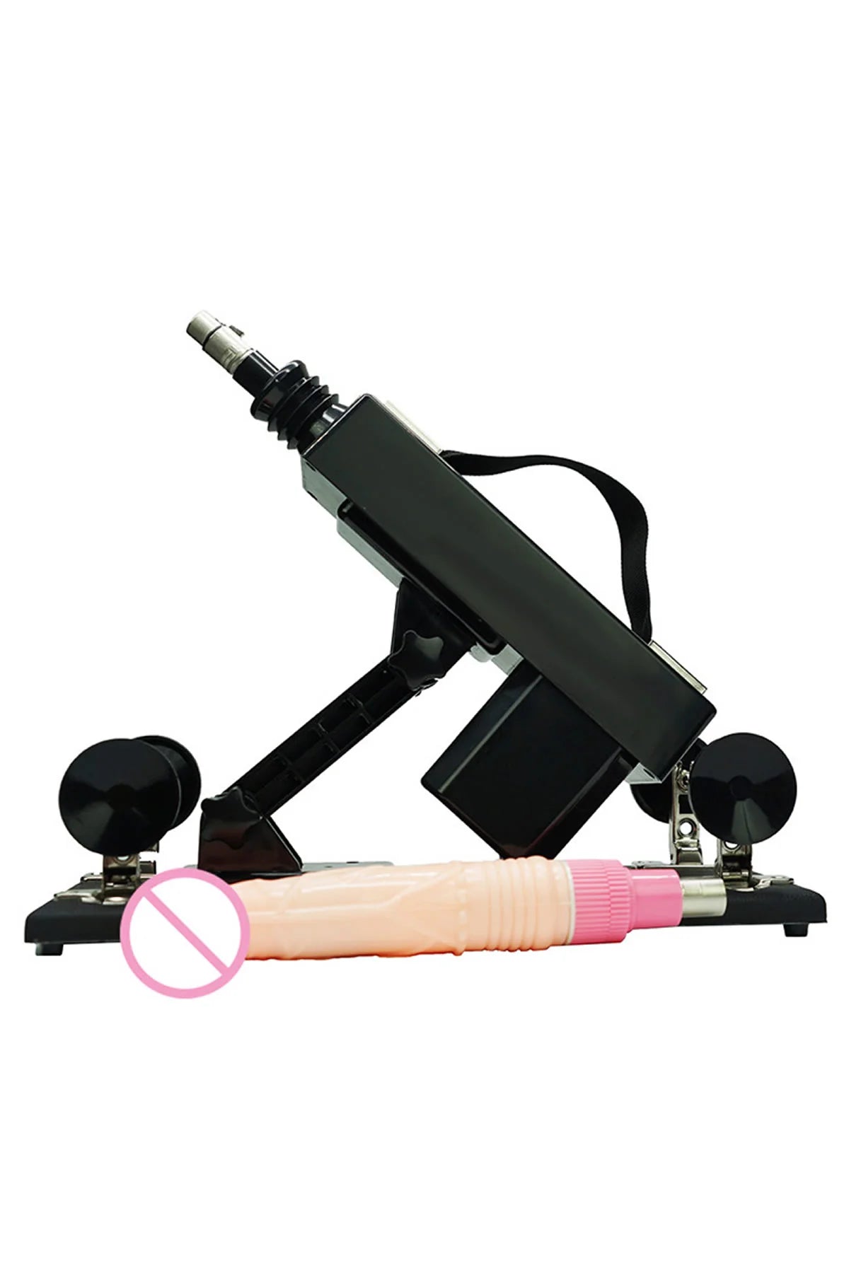 Erotikcim - Kumandalı Otomatik Seks Robotu - İleri Geri Hareket ve Titreşimli - 20cm Dildo