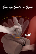 Erotikcim - Güçlü Büyük Dildo - Dildo, Anüs ve Testisler - Unisex kullanıma uygun - 19,5cm Dildo