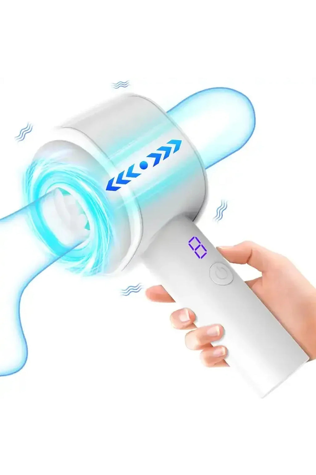 Erotikcim - Blowjob İleri Geri Hareketli Masturbatör - 8 Hız Modu - Tek Elle Kullanım