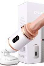 Erotikcim - Otomatik Vantuzlu Eller Serbest Dildo - İleri Geri Hareketli ve Titreşimli