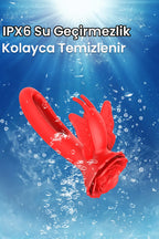 Erotikcim - İçimdeki Kıpırtı Kelebek Vibratör - 9 Titreşimli ve 4 Çırpınma Modlu Uzaktan Kumandalı Vibratör