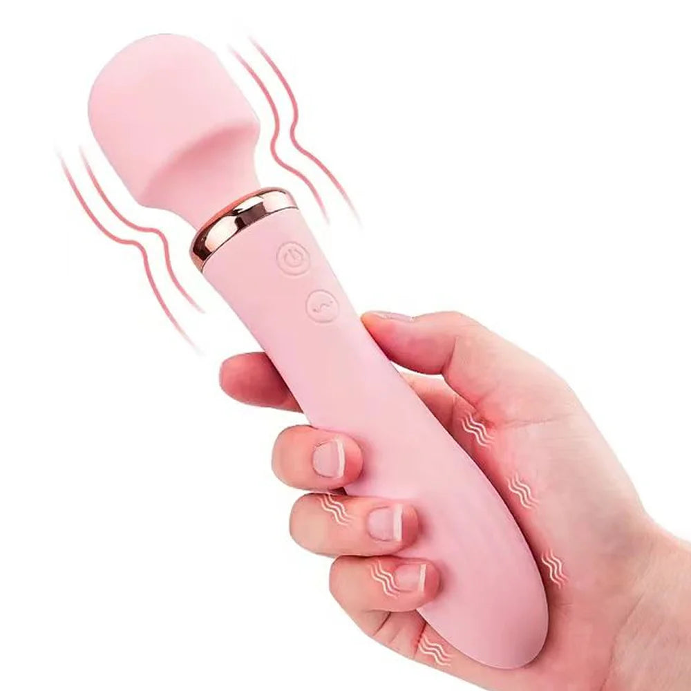 Erotikcim - Dual Fonksiyon - Tutma Yeri ve Topuz Dildo ve Vibratör - Isıtma ve Güçlü Titreşim