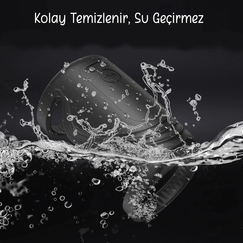 Erotikcim - Penis Vibratörü, Geçiktirici Etkili, Partnerli Kullanım - G Simülatör - Uzun Ereksiyon