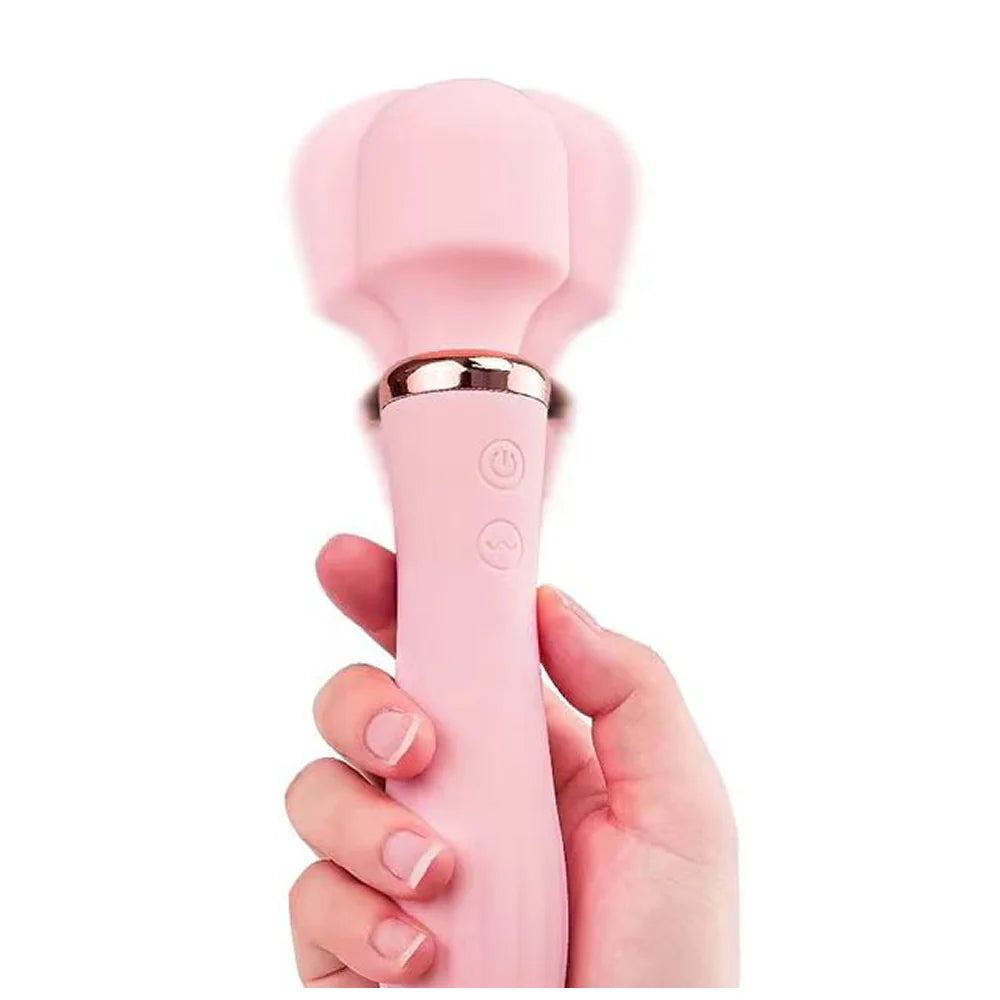 Erotikcim - Dual Fonksiyon - Tutma Yeri ve Topuz Dildo ve Vibratör - Isıtma ve Güçlü Titreşim