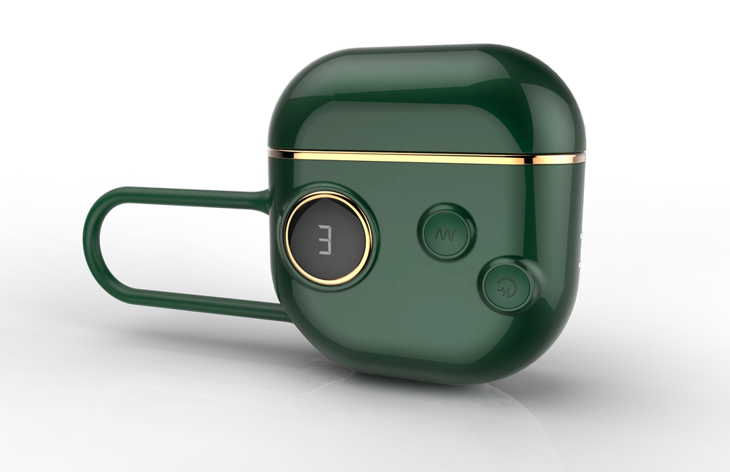 Erotikcim - Dijital Göstergeli 3 Emme ve 10 Titreşim Modu - Yumurta Vibratörlü - Gizli Küçük - Estetik Tasarım