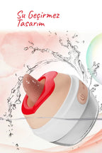 Erotikcim - Küçük Hınzır Dönerek Yalama ve Titreşim Vibratör Mastürbatör