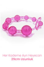 Erotikcim - Boğumlu Boncuk Anal Zevk Topuları Zinciri