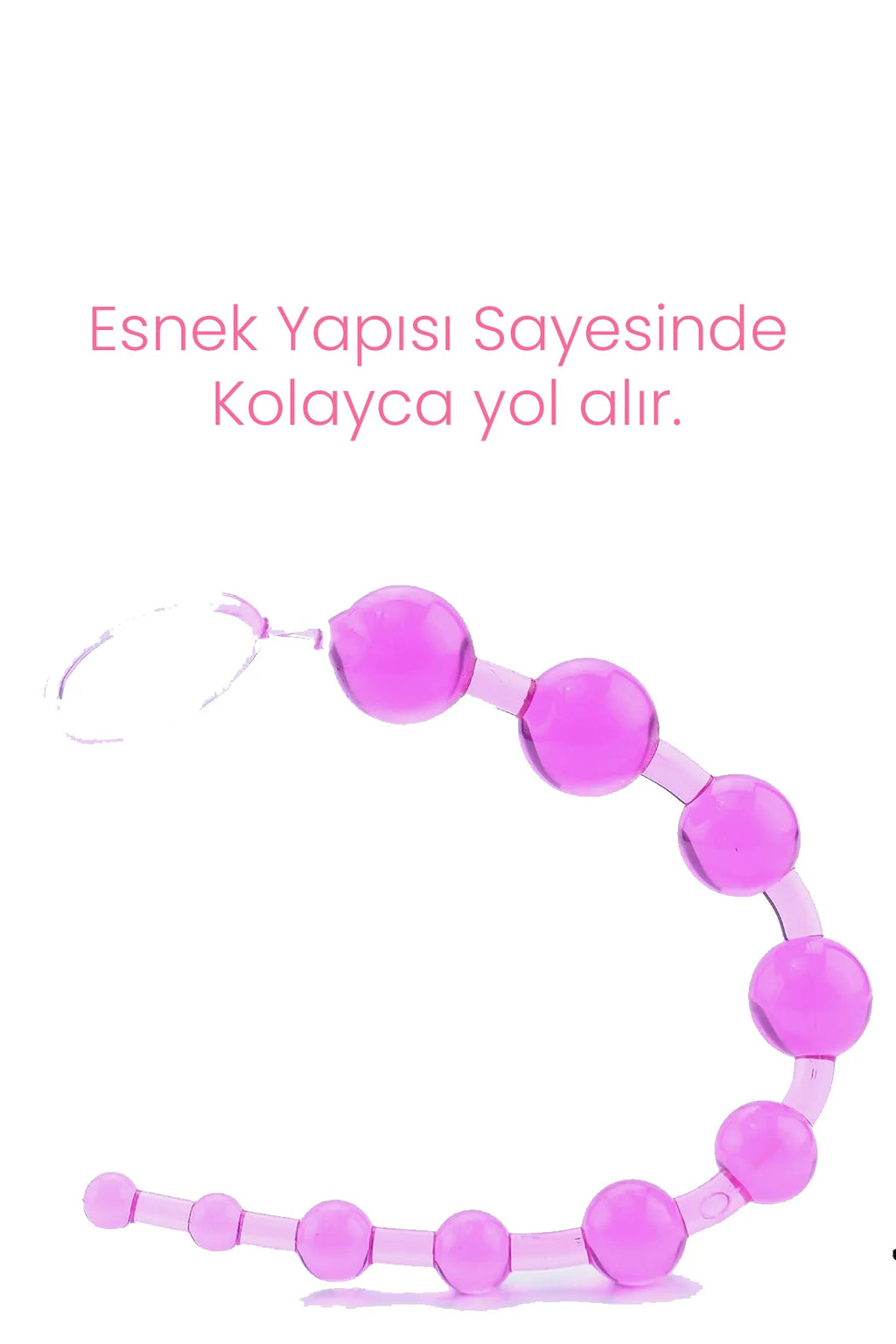 Erotikcim - Boğumlu Boncuk Anal Zevk Topuları Zinciri