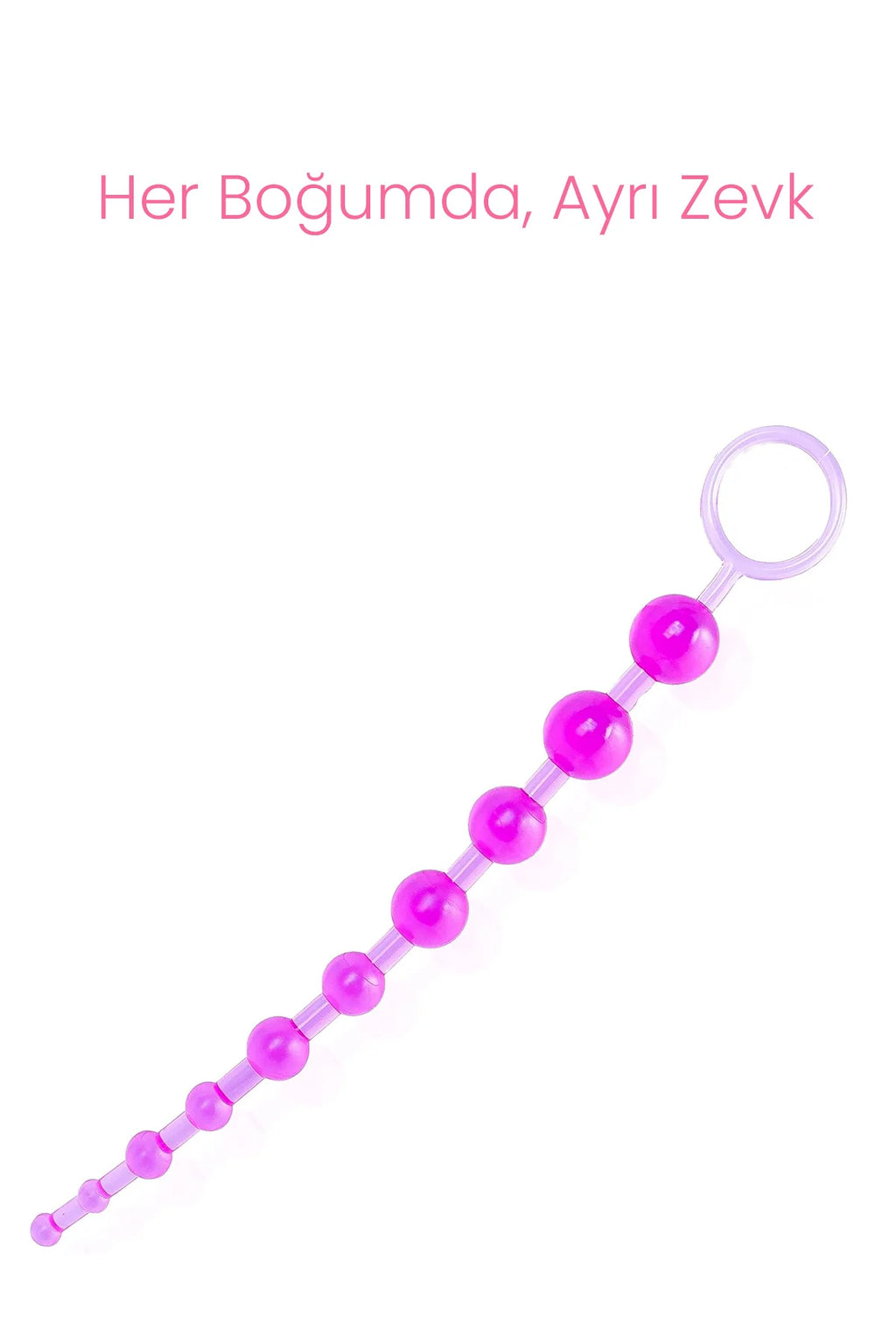 Erotikcim - Boğumlu Boncuk Anal Zevk Topuları Zinciri