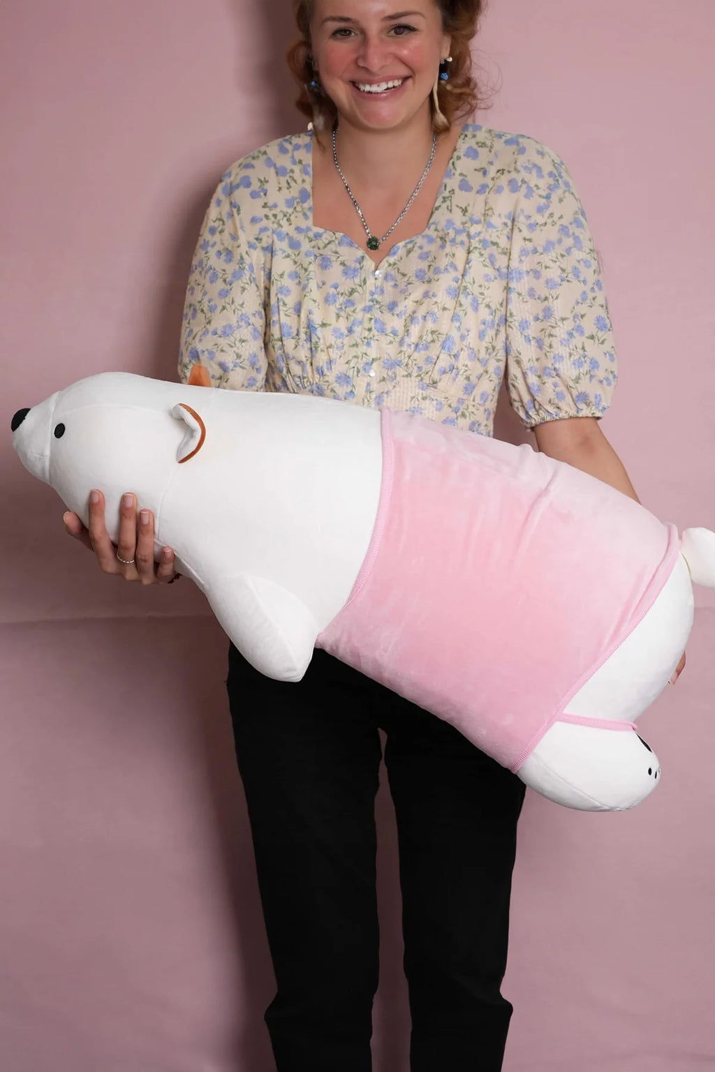 Erotikcim - Sevimli Kutup Ayısı Seks Makinesi - Gizli Penis - İleri Geri ve Titreşim Modları - Yastık Ayıcık