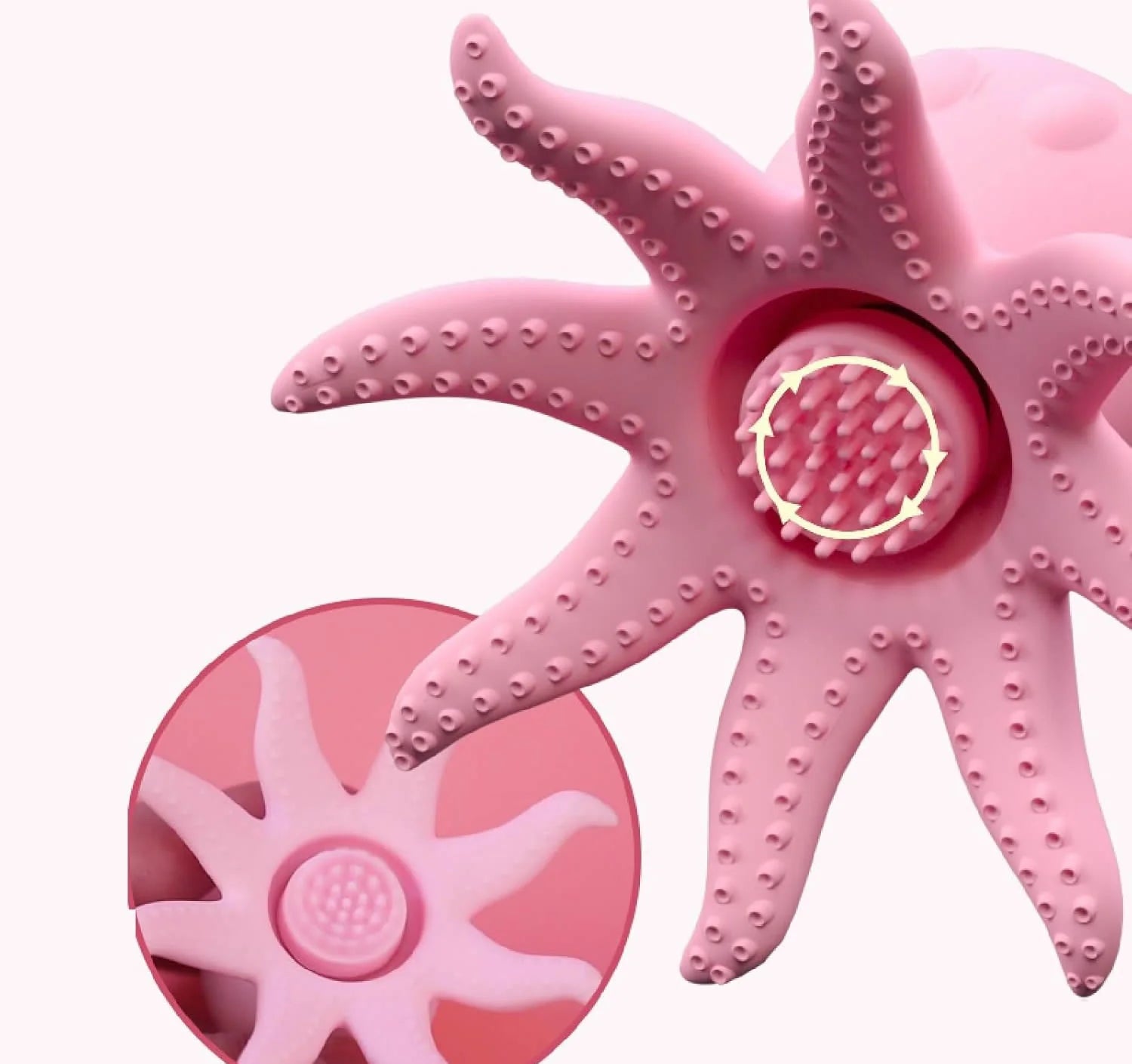 Erotikcim - Zevk Ahtapotu Meme / Göğüs Emme, Titreşim - 1 Adet