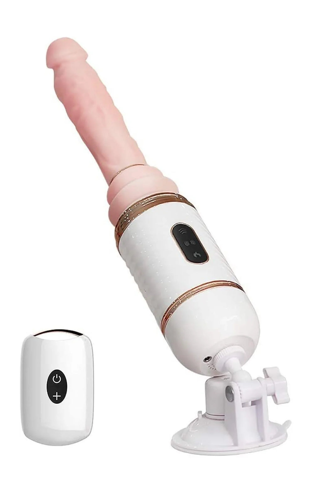 Erotikcim - Otomatik Vantuzlu Eller Serbest Dildo - İleri Geri Hareketli ve Titreşimli