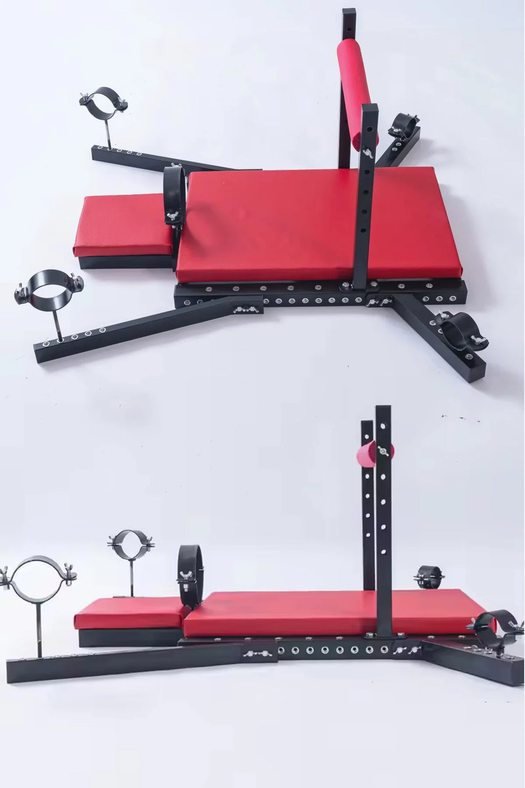 Erotikcim - Seks Pozisyon Yatağı – Aşk Yatağı Zevk – Ayarlanabilir Metal Esaret Yatağı - BDSM