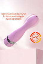 Erotikcim - Klitoris Simülatörlü Titreşimli ve Su (Sperm) Püskürtme Fonsiyonlu Vibratör