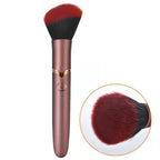 Erotikcim - Gizli Arkadaş - Makyaj Fırçası Vibratör - Makyaj Tazelerken Zevk Alın - Bronz