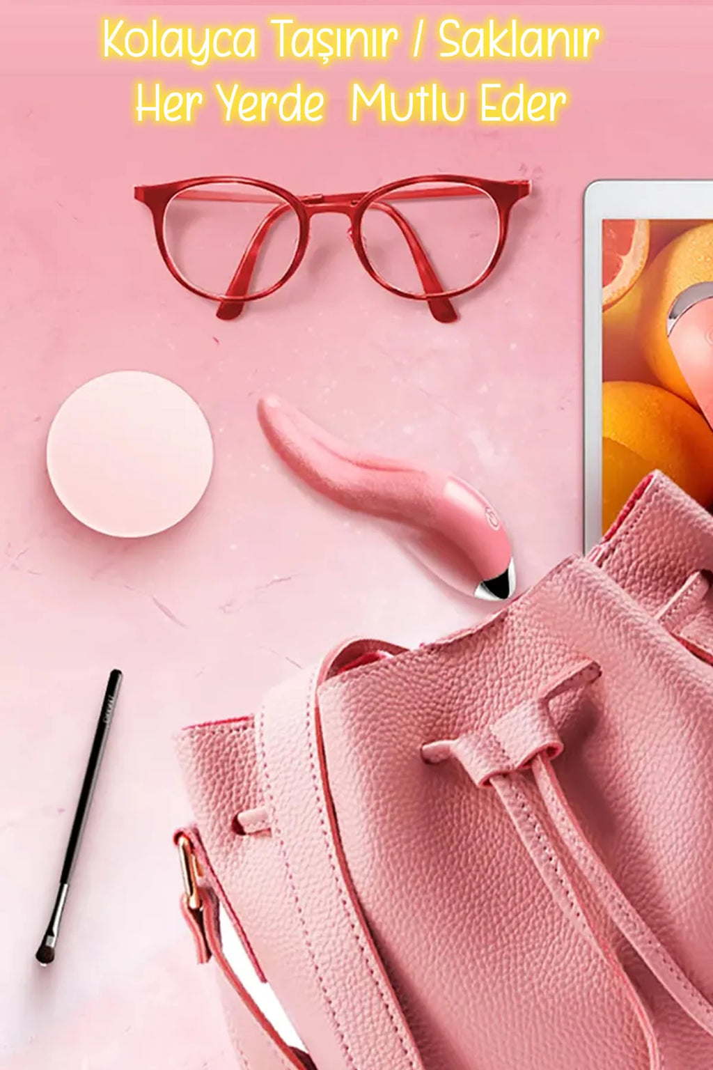 Erotikcim - Dil Vibratör - 10 Farklı Yalama ve Titreşim Modu - G Noktası Simülatörlü