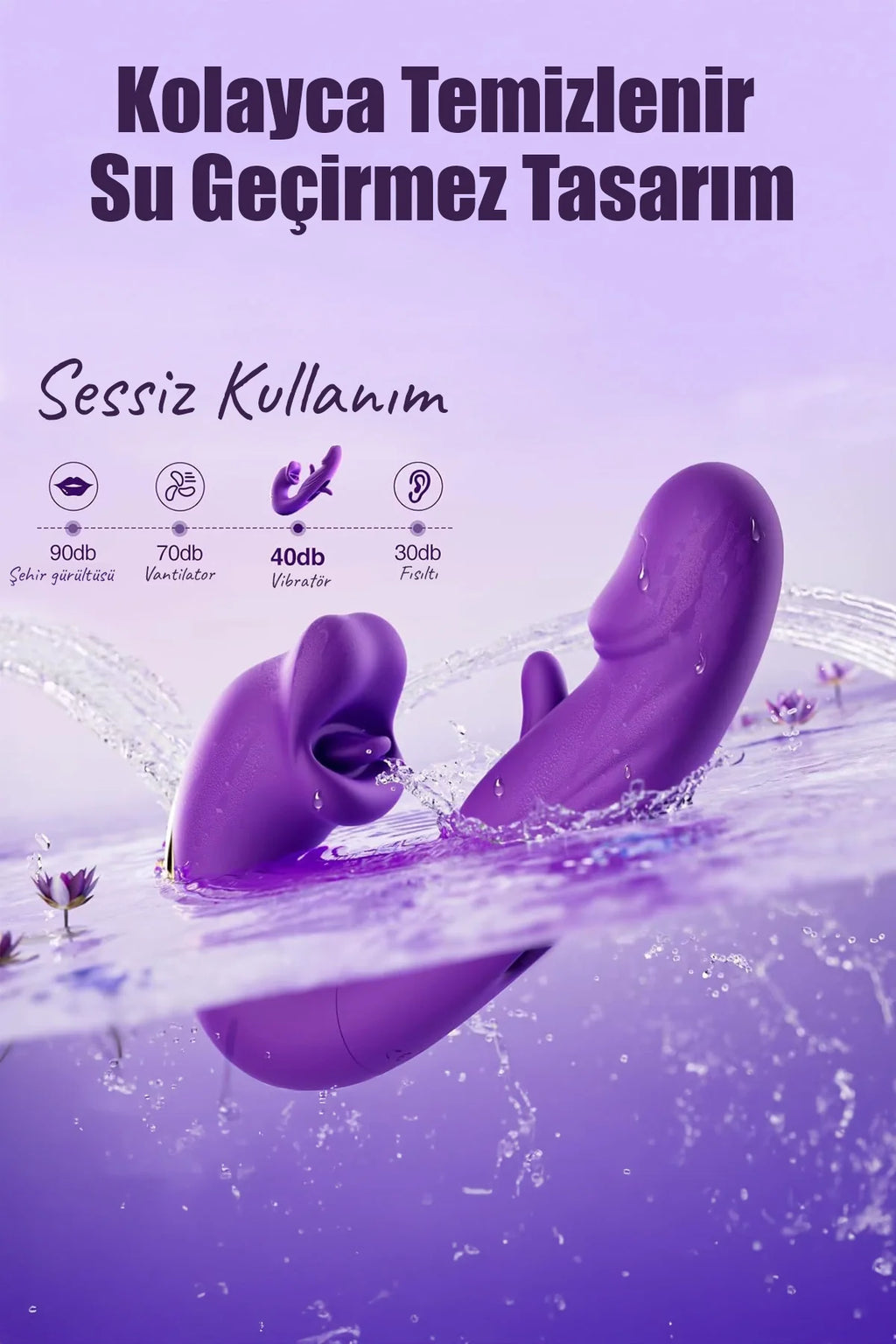 Erotikcim - Titreşimli, 3D Ağız Hareketli Emme ve Dil Çırpma Fonksiyonlu Soft Usta Vibratör