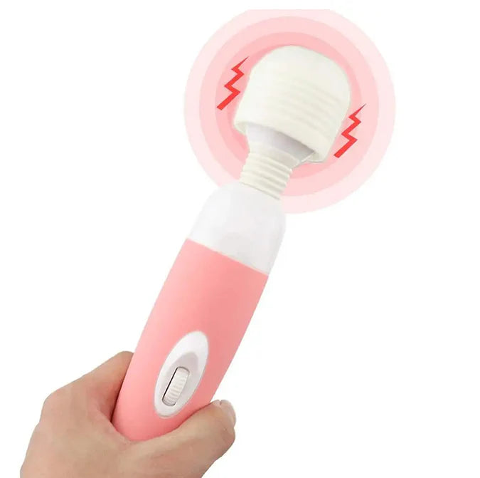 Erotikcim - Orgazm Vibratörü - Güçlü Masaj Aleti - Esnek Başlık - Hız Ayarlı - Konforlu