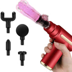 Erotikcim - Strong Vibratör Masaj - 5 Farklı Dildo Başlık + 4 Farklı Masaj Başlığı - 6 Titreşim - Hız Ayarlı - Bataryalı
