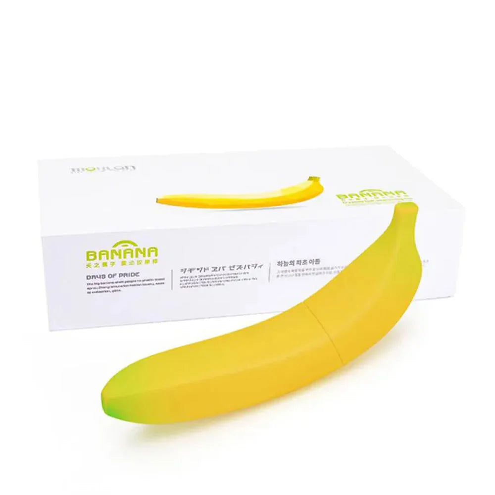 Erotikcim - Muz Vibratör, Muz Figürlü Vibratör - 7 Çeşit Titreşim Modları - Muhteşem Haz