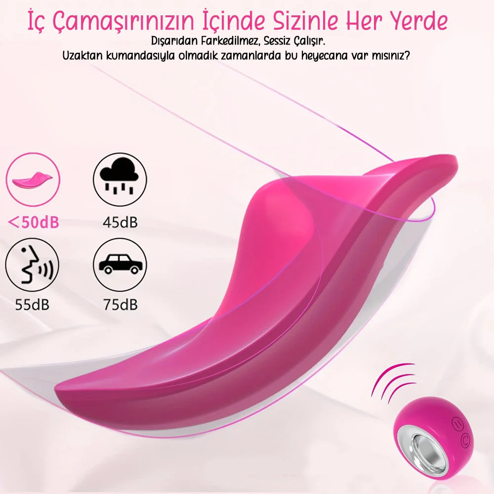 Erotikcim - Anal Tıkaç Full Fonksiyon, 6 İleri Geri Hareketli, 10 Titreşim Modu